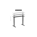 Adjustable Height Table Frame Up Up Bjorn II, Black