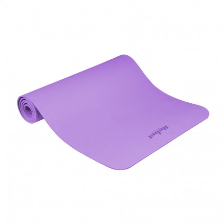 REBEL ACTIVE fioletne jooga-, pilatese- ja fitnessmatt 183x61cm, paksus 6mm, TPE materjal