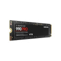 M.2 NVMe SSD - Samsung 990 PRO 4 TB, 7450 MB/s Read, 6900 MB/s Write