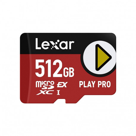 Memory Card - Lexar PLAY Pro microSD Express 7.1 512GB 900 MB/s, 600 MB/s