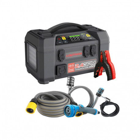 Lokithor AW401 Jump Starter / Booster 2500A + Powerbank 20000mAh + Compressor + Flash Light + Power 