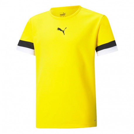 Puma laste särk teamRISE Jersey Jr 704938 07, kollane
