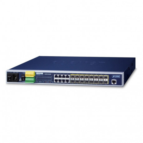PLANET MGSW-24160F hallatav L2+ gigabit ethernet (10/100/1000) toite üle etherneti (PoE) 1U sinine v