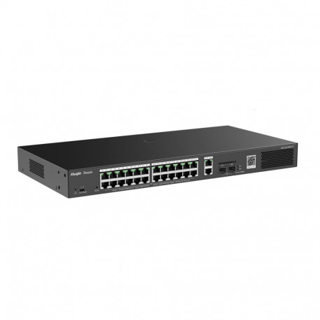 Ruijie Networks RG-ES228GS-P hallatav gigabit etherneti (10/100/1000) PoE must võrgulüliti