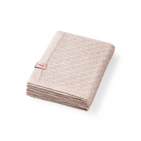 Babyono bamboo knitted blanket brown 1673/02