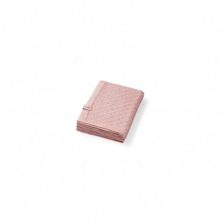 Babyono bamboo knitted blanket pink 1673/01