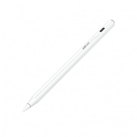 Acefast V2 Capacitive Stylus for iPad with 2 Interchangeable Tips - White
