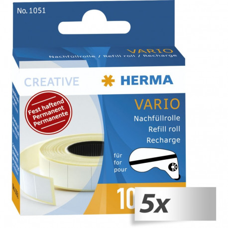 Herma Hermafix täiterull Vario liimidosaatorile 1051 5x1