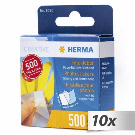 Herma fotokleepsud 1070 10x1 500 tk papist jaoturis
