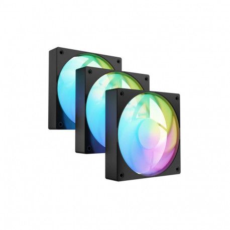 Fan Fury ventilaatorid Sai S12 ARGB PWM 3-pakk, mustad