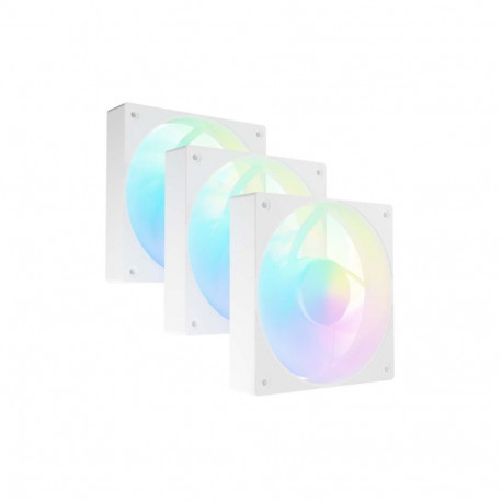 Fan Fury ventilaatorid Sai S12 ARGB PWM 3-pakk, valged