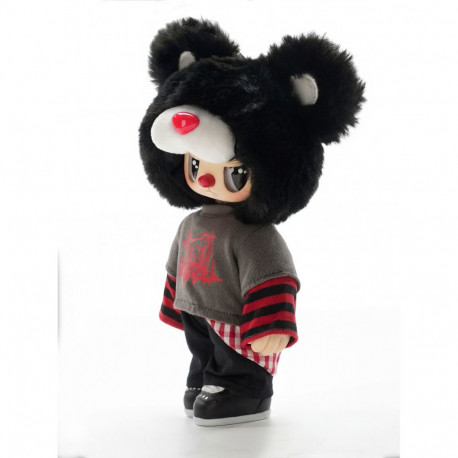 REBEL BEAR movable plush Street, 18 cm