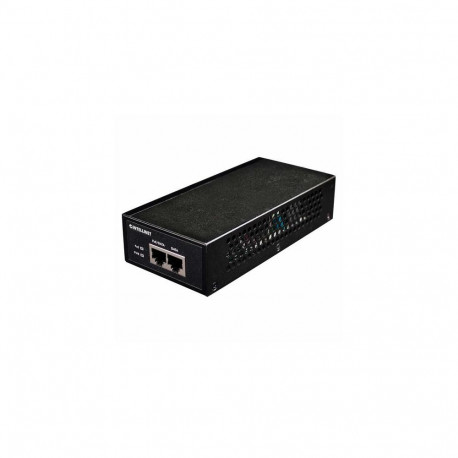 Intellinet Gigabit High-Power PoE+ Injector, 1 x 30 W, IEEE 802.3at/af Power over Ethernet (PoE+/PoE