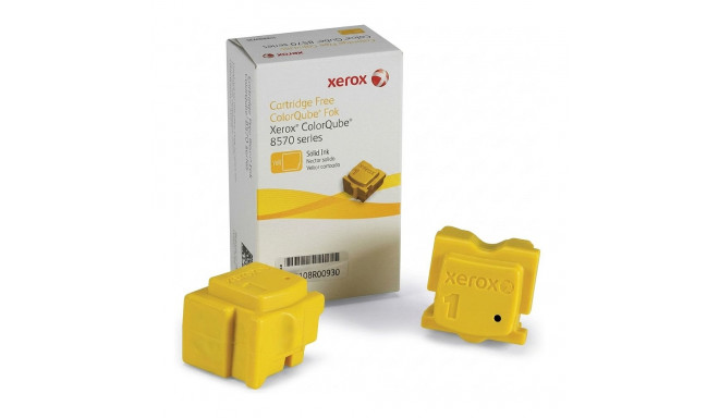 Xerox tahketint 2tk, kollane