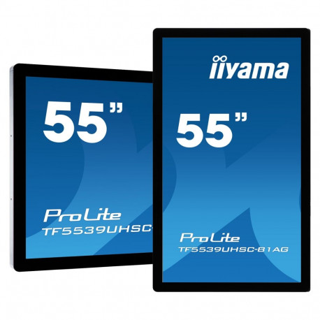 Iiyama lcd-tasapaneel ProLite puutetundlik 139.7cm/55" (3840 x 2160) UHD LED 8ms, mattmust