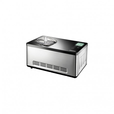 Gusto jäätisemasin 2.000ml 180W kompressor roostevaba teras, must