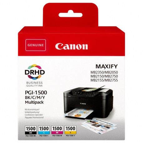Canon tintkassettide komplekt PGI1500, CMYK