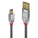 USB 2.0 kaabel A - Mini B 7.5m, CROMO