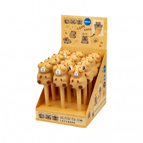 pastapliiats 0.7mm POP EYES CAPYBAR, sinise tindiga