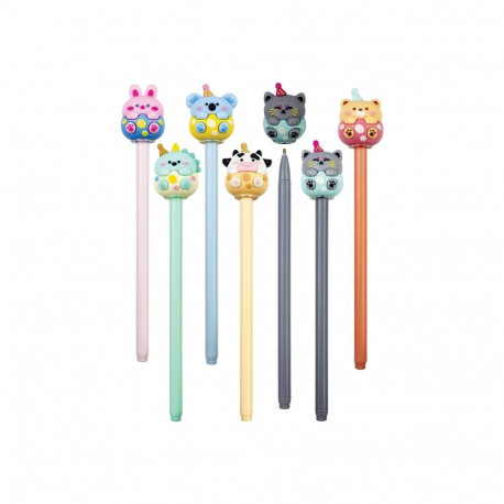 pastapliiats 0.7MM party dino, sinine