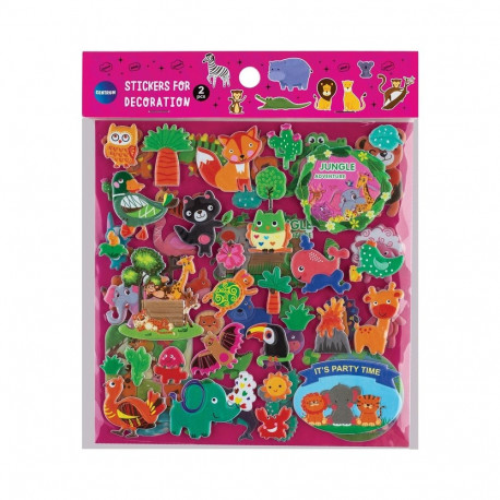 DECORATION STICKERS PUFFY 86681