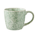 MUG GREEN/WHITE DOTTED 380ML