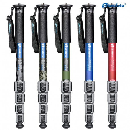 Leofoto MPQ-325C+CHG-01+SC-70(camo) carbon fibre monopod