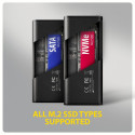 External enclosure 10Gbps M.2 NVMe/S EEM2-SD2B