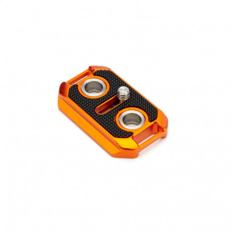 3 Legged Thing QD7 Long Quick Release Plate ORANGE