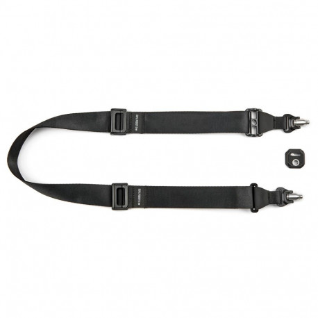 3 Legged Thing AXIS 44 Neck & Shoulder Strap OBSIDIAN