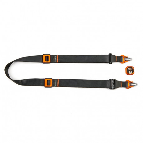 3 Legged Thing AXIS 34 Padded Neck & Shoulder Strap INFERNO
