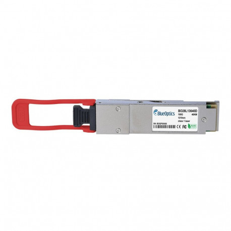 BlueOptics transiiver QSFP28-100G-ER4-JU 100GBASE-ER4 1310nm 40km LC SMF