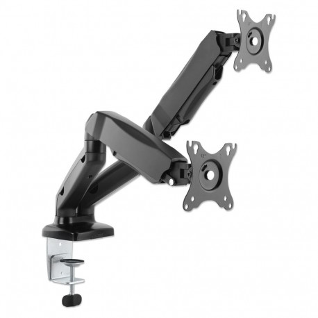 "MANHATTAN 2-fach Monitorhalterung Gasdruck Aluminium"