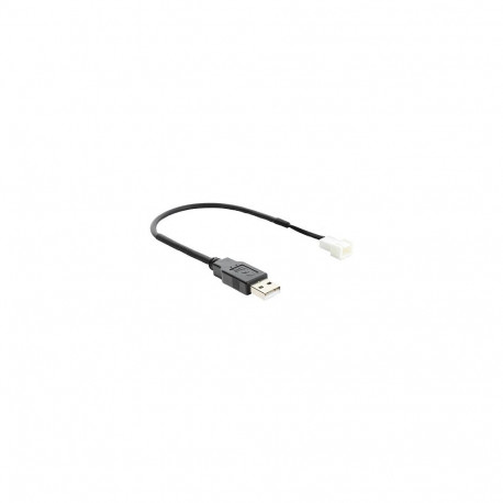 Delock 3-kontaktiline ventilaatori kaabel USB 2.0 Type-A-pistik (2 kontakti kasutusel) 20cm