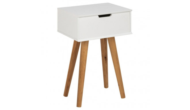 Öökapp MITRA 40x30xH61,5cm, valge