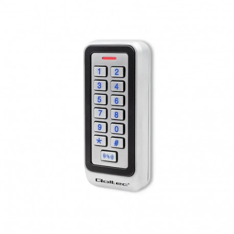 Qoltec 52443 Code lock TRITON  with RFID reader Code | Card | key fob | IP68 | EM