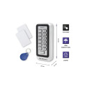 Qoltec 52443 Code lock TRITON  with RFID reader Code | Card | key fob | IP68 | EM