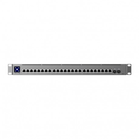 Ubiquiti USW-PRO-XG-24-EU Layer 3 Etherlighting 16x 10 GbE, 8x 2.5 GbE, and 2x 25G SFP28 ports