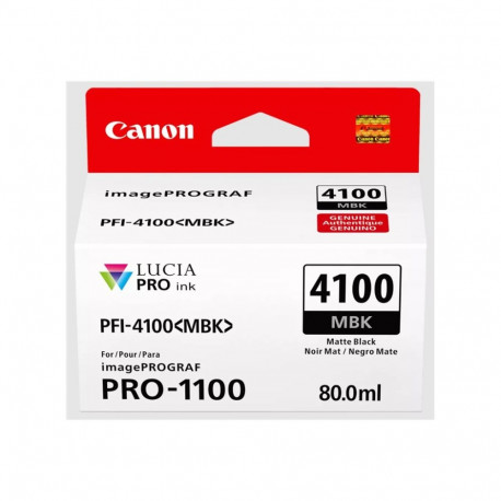 Canon tintipaak PFI-4100 matt, must