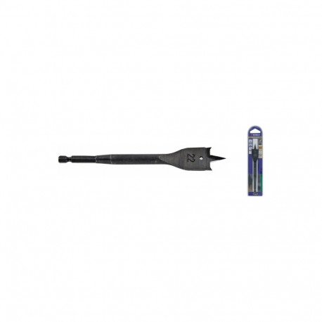Lapik puidupuur 10 mm, tugevdatud sabaga, 1/4 kuuskant (3tk)