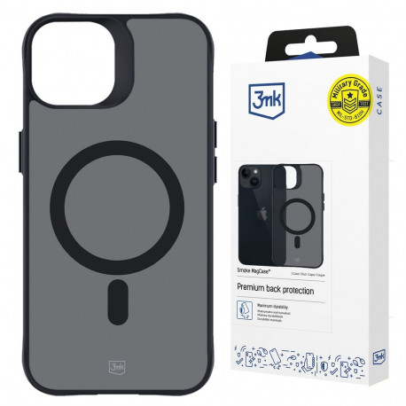 3mk Smoke MagCase with MagSafe for iPhone 13 / 14 - semi-transparent