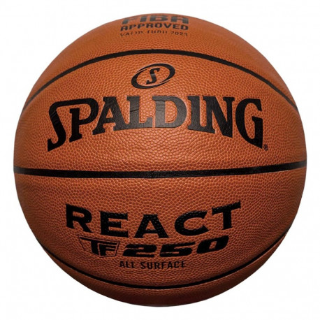 Spalding korvpall React TF-250 Logo Fiba 76967Z