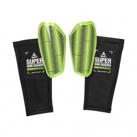 Select jalgpalli säärekaitsmed Super v25 18876 850025, roheline-must