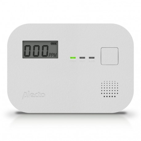 Alecto COA3910 Carbon Monoxide Alarm - 10 Year Sensor - Display