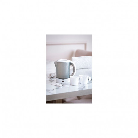 Adler AD 1268 electric kettle 0.6 L Grey 600 W