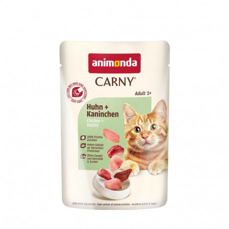 ANIMONDA Carny Adult kana ja küülik märg kassitoit 85g