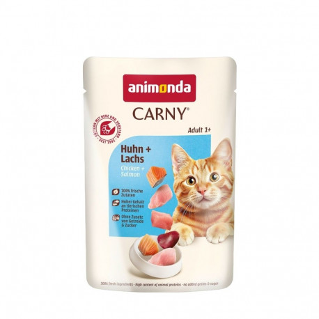 ANIMONDA Carny Adult kana ja lõhe märg kassitoit 85g
