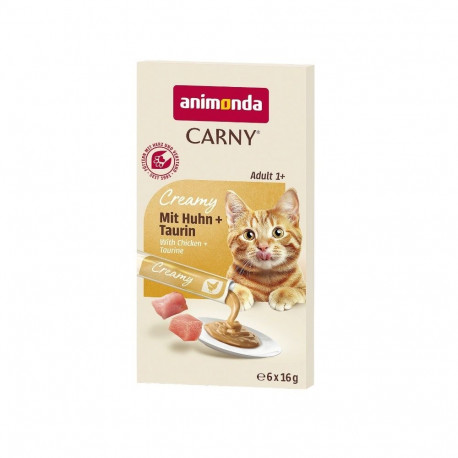 ANIMONDA Carny Chicken with taurine - cat treats - 6 x 15g