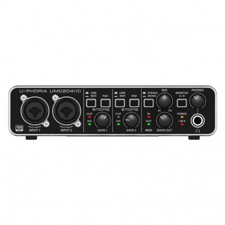 Behringer UMC204HD täiendav muusikavarustus