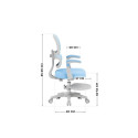Fotel obrotowy Junior 4.4 Blue